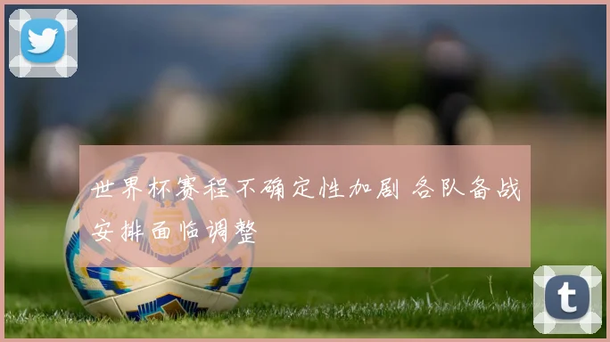 世界杯赛程不确定性加剧 各队备战安排面临调整